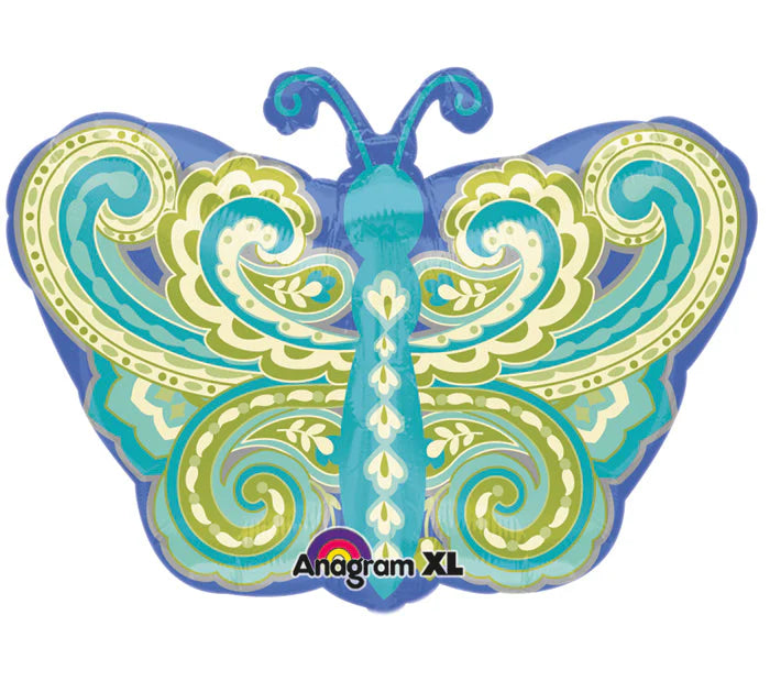 Butterfly foil - paisley 18 inch Anagram