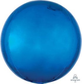Royal Blue Orbz Foil Plain 16 inch 41 cm Anagram