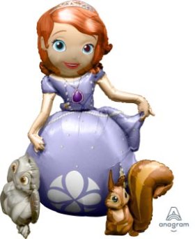 48 INCH Anagram Sofia the First Airwalker foil