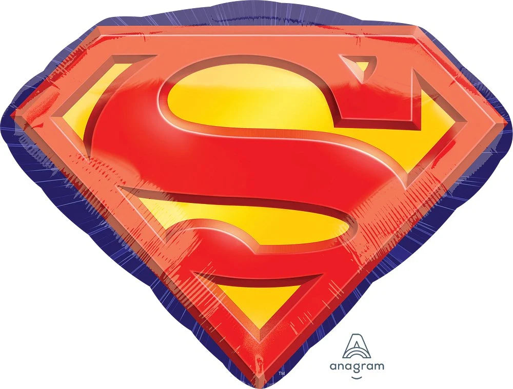 Superman emblem Superhero 29 inch Anagram