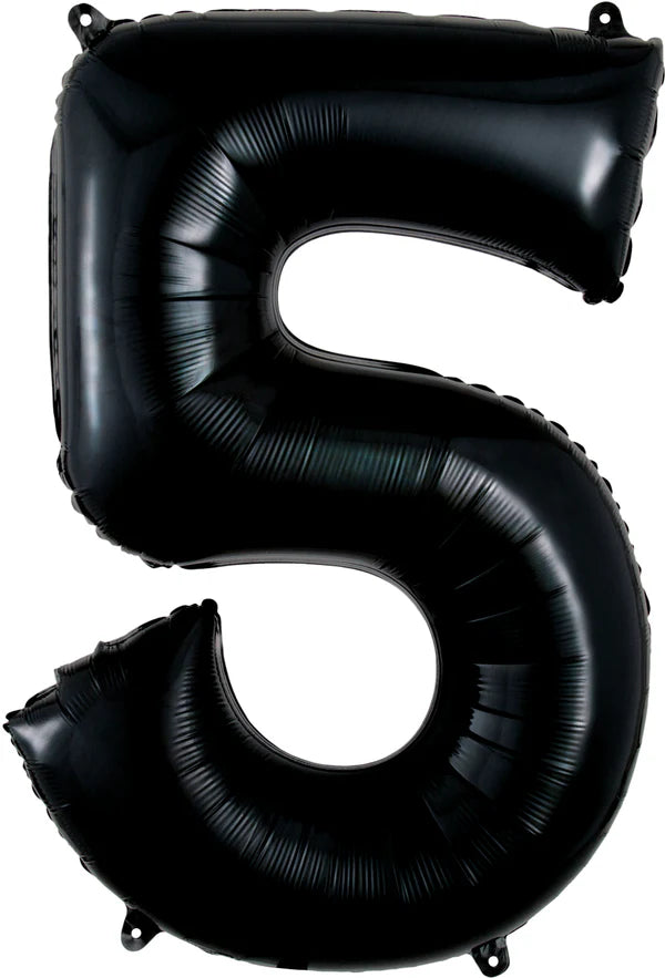 Number 5 - Black -34 inch Anagram