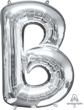Letter B Silver Anagram