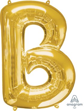 Letter B Gold Anagram