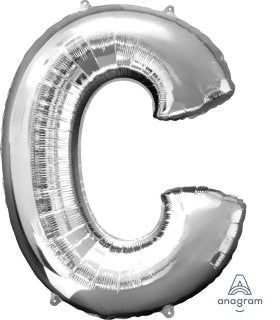 Letter C Silver Anagram
