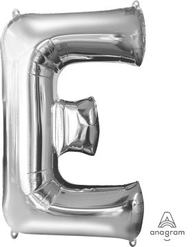 Letter E Silver Anagram