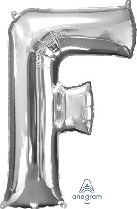 Letter F Silver Anagram