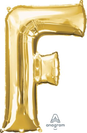 Letter F Gold Anagram