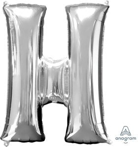 Letter H Silver Anagram