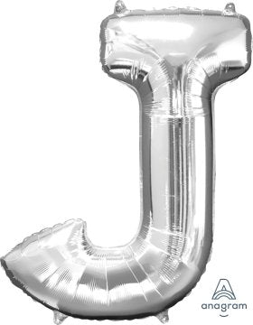 Letter J Silver Anagram