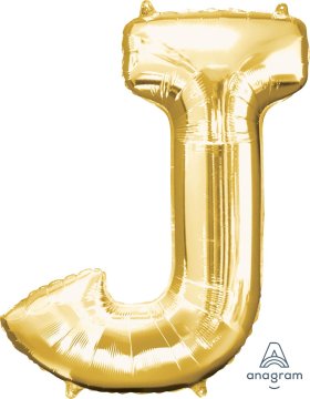Letter J Gold Anagram