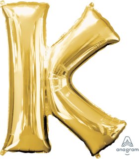 Letter K Gold Anagram
