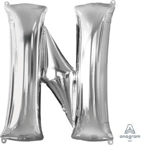 Letter N Silver Anagram