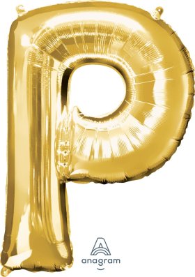 Letter P Gold Anagram
