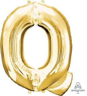 Letter Q Gold Anagram