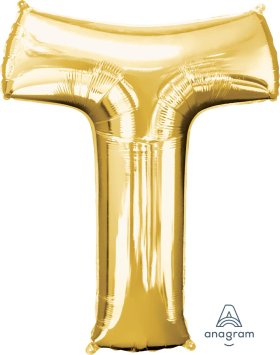 Letter T Gold Anagram