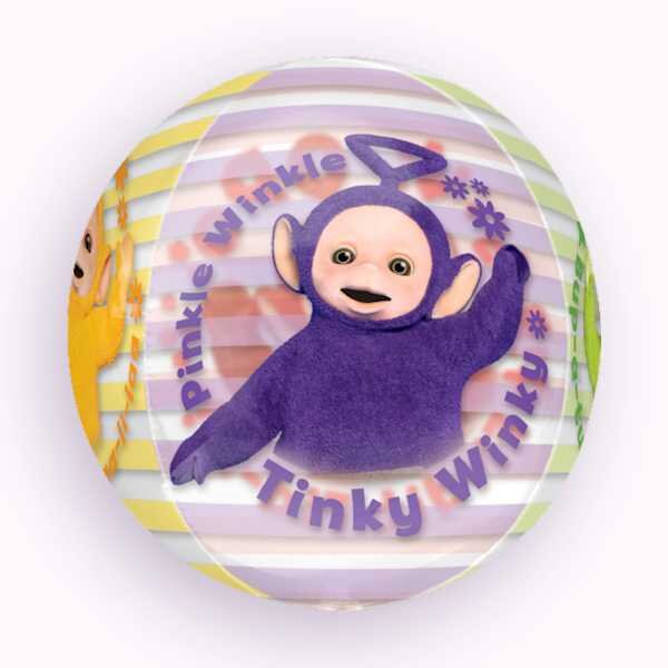 Orbz Teletubbies see through 16 inch Anagram