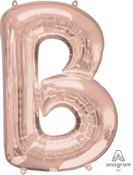 Letter B Rose Gold Anagram