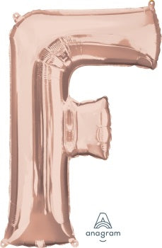 Letter F Rose Gold Anagram