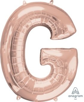 Letter G Rose Gold Anagram