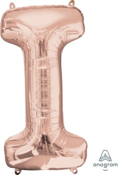 Letter I Rose Gold Anagram