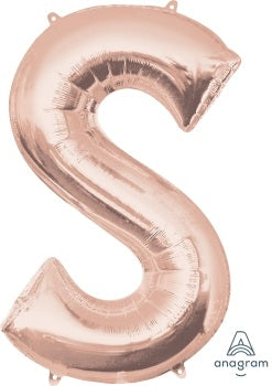 Letter S Rose Gold Anagram