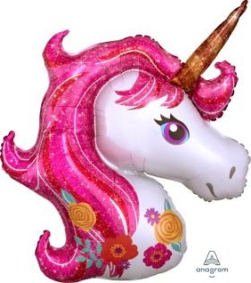 Magical Unicorn head 33 inch Anagram