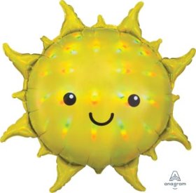 Holographic Iridescent Sun 27 inch Anagram