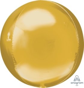 JUMBO (NON PACKAGED) GOLD Orbz Foil 21 inch 53cm Anagram