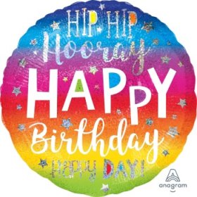 Anagram -18 inch Hip Hip Hooray