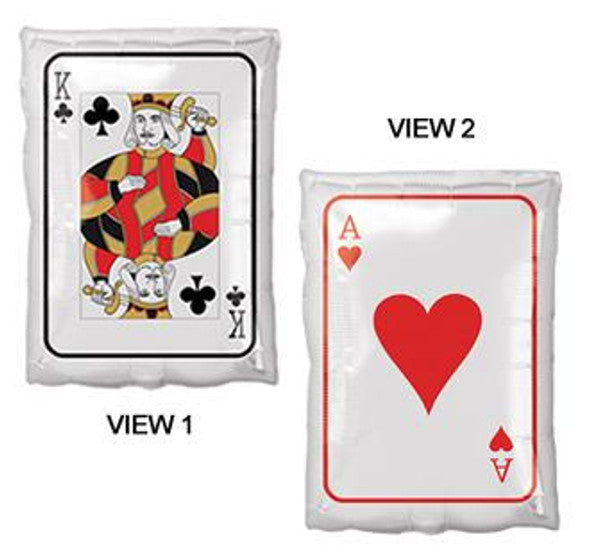 Roll the dice King & Ace Anagram 17 inch
