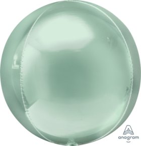 Mint Green Orbz Foil Plain 16 inch 41 cm Anagram