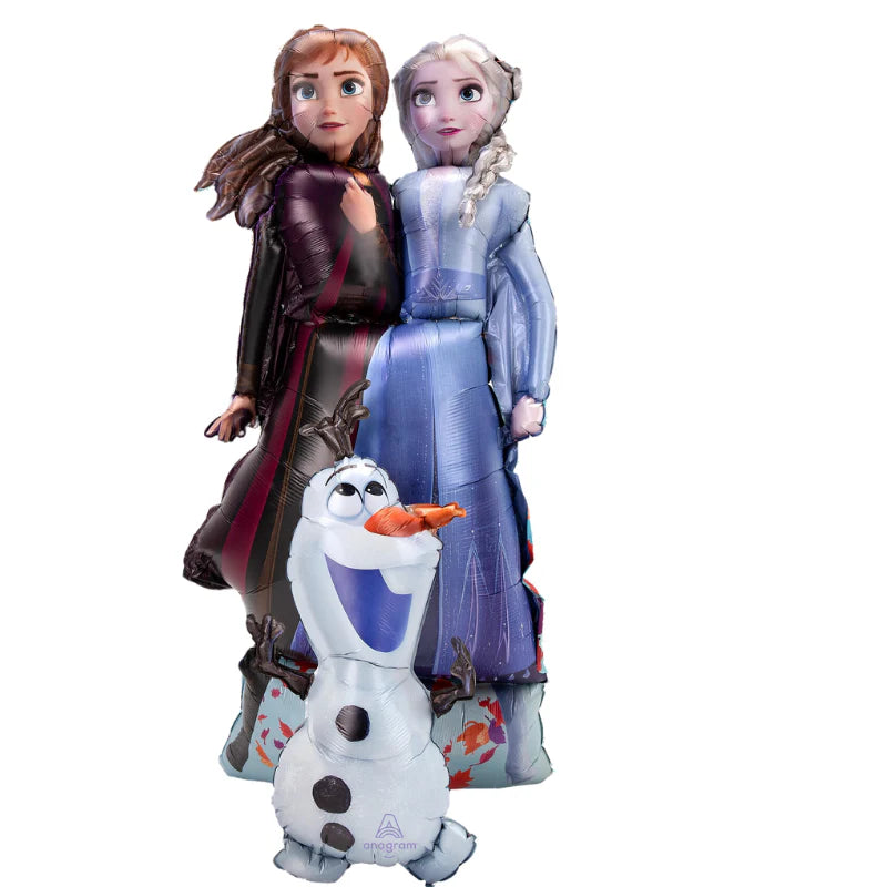 58" Anagram Frozen II AirWalker Foil Balloon