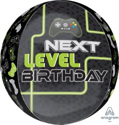 Orbz Next Level Birthday Anagram 15 inch - 38 cm