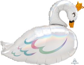 Swan Holographic 29 inch Anagram