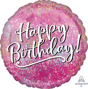 Anagram -18 inch Pink birthday fabulous