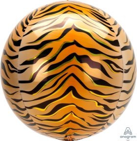 Tiger print Orbz Foil 16 inch 41 cm Anagram