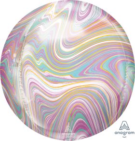Marble Pastel Orbz Foil 16 inch 41 cm Anagram