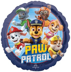 Paw Patrol round 18 inch Anagram