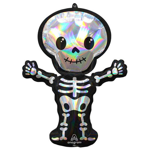 Iridescent Skeleton Supershape 34 inch Anagram