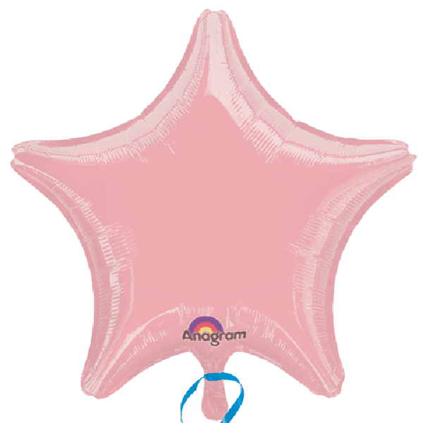 Pale pink Star 18 inch Anagram