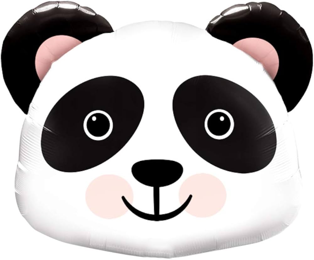 Precious Panda head 31 inch Qualatex