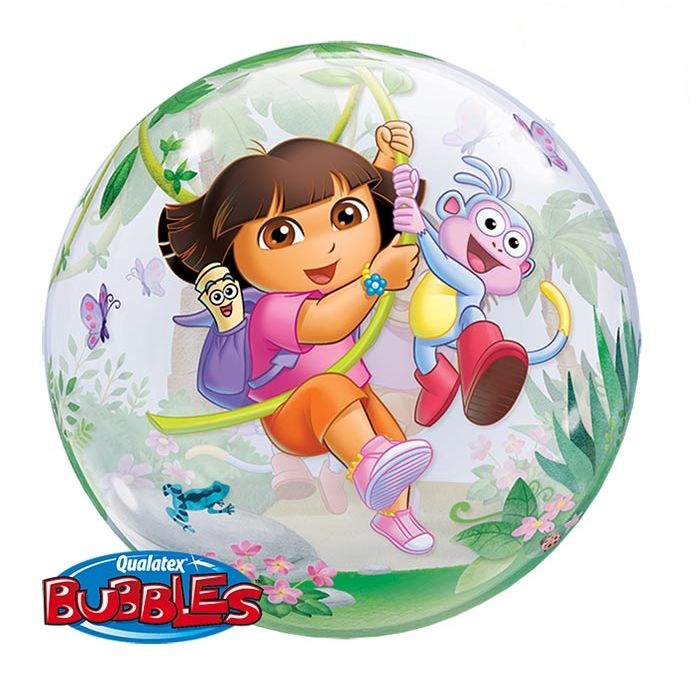 Dora the Explorer Single Bubble 22 inch Qualatex
