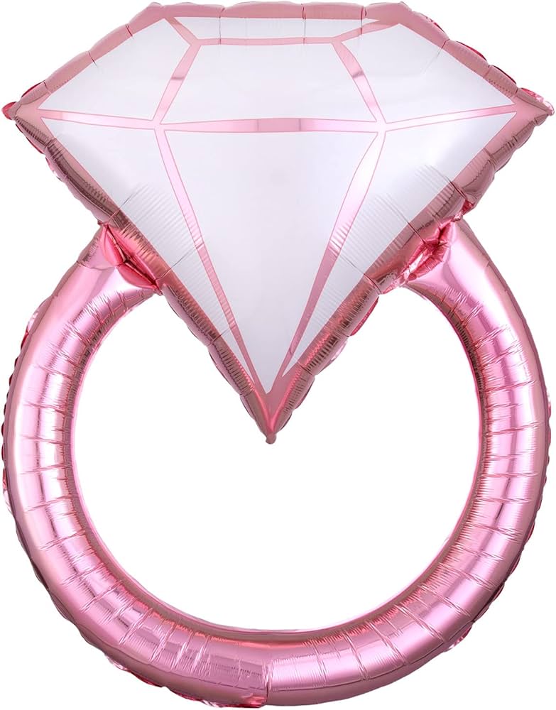 Blush wedding ring 30 inch Anagram