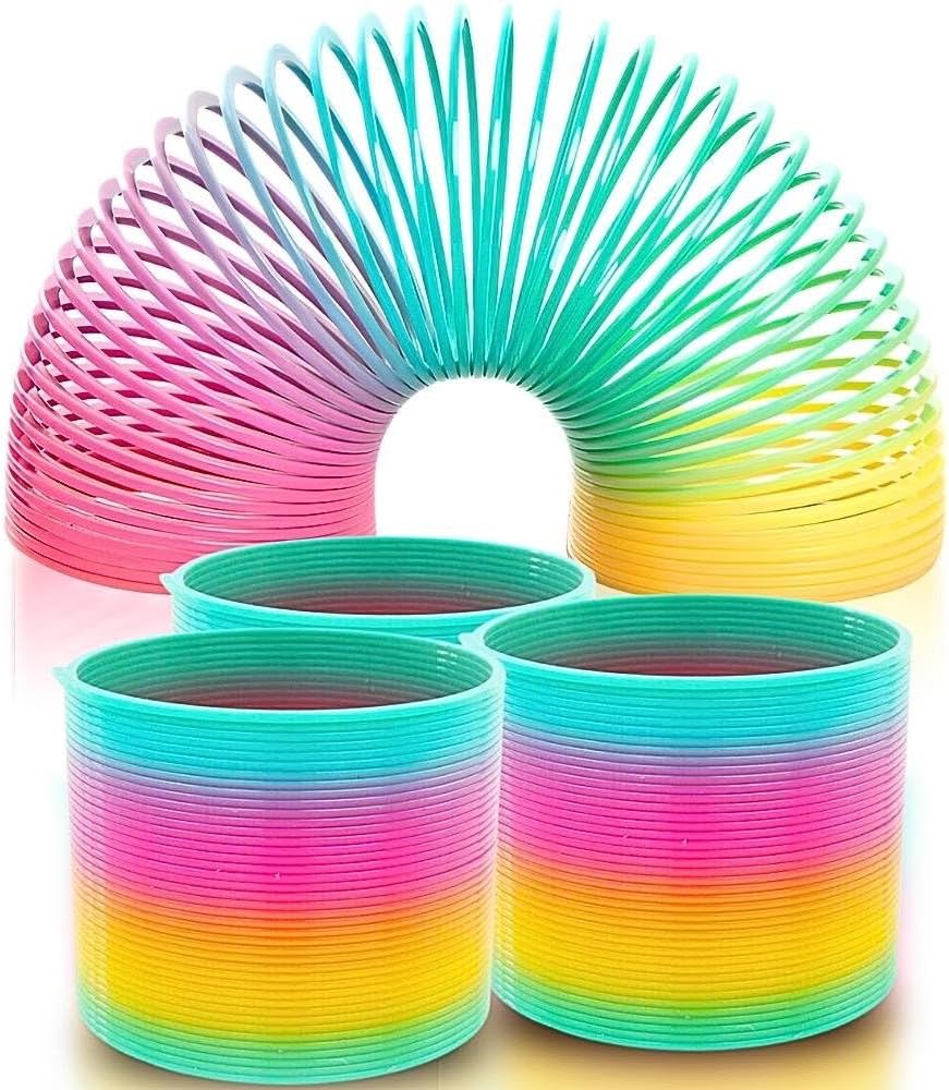 Rainbow Slinky Toy