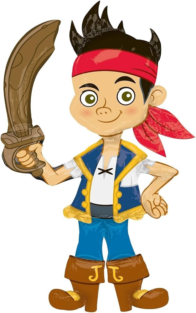 75 inch Jake and the Neverland Pirates Anagram Airwalker