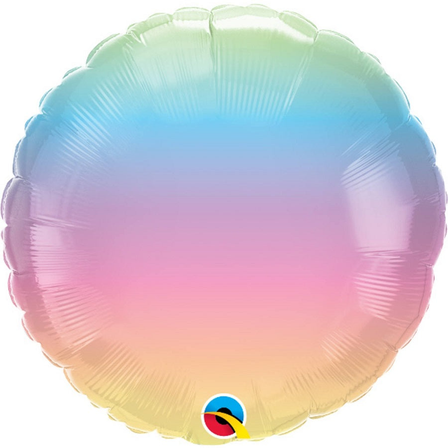 Pastel Ombré Round 18 inch QUALATEX
