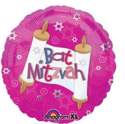 Bat Mitzvah 18 inch Anagram