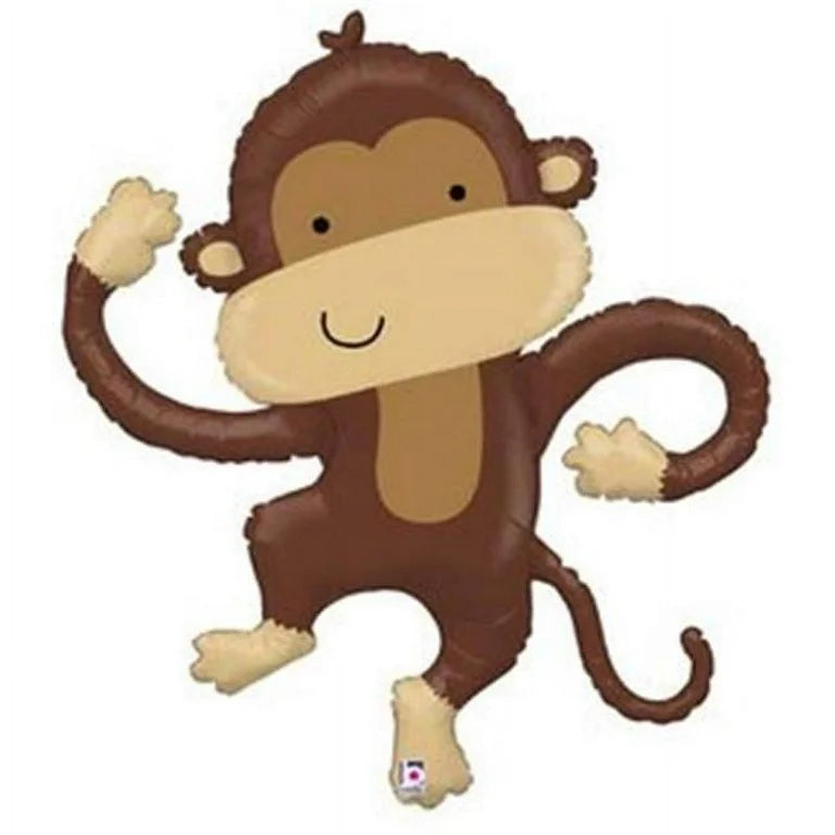 Monkey Buddy Linky Shapes 40 inch Betallic