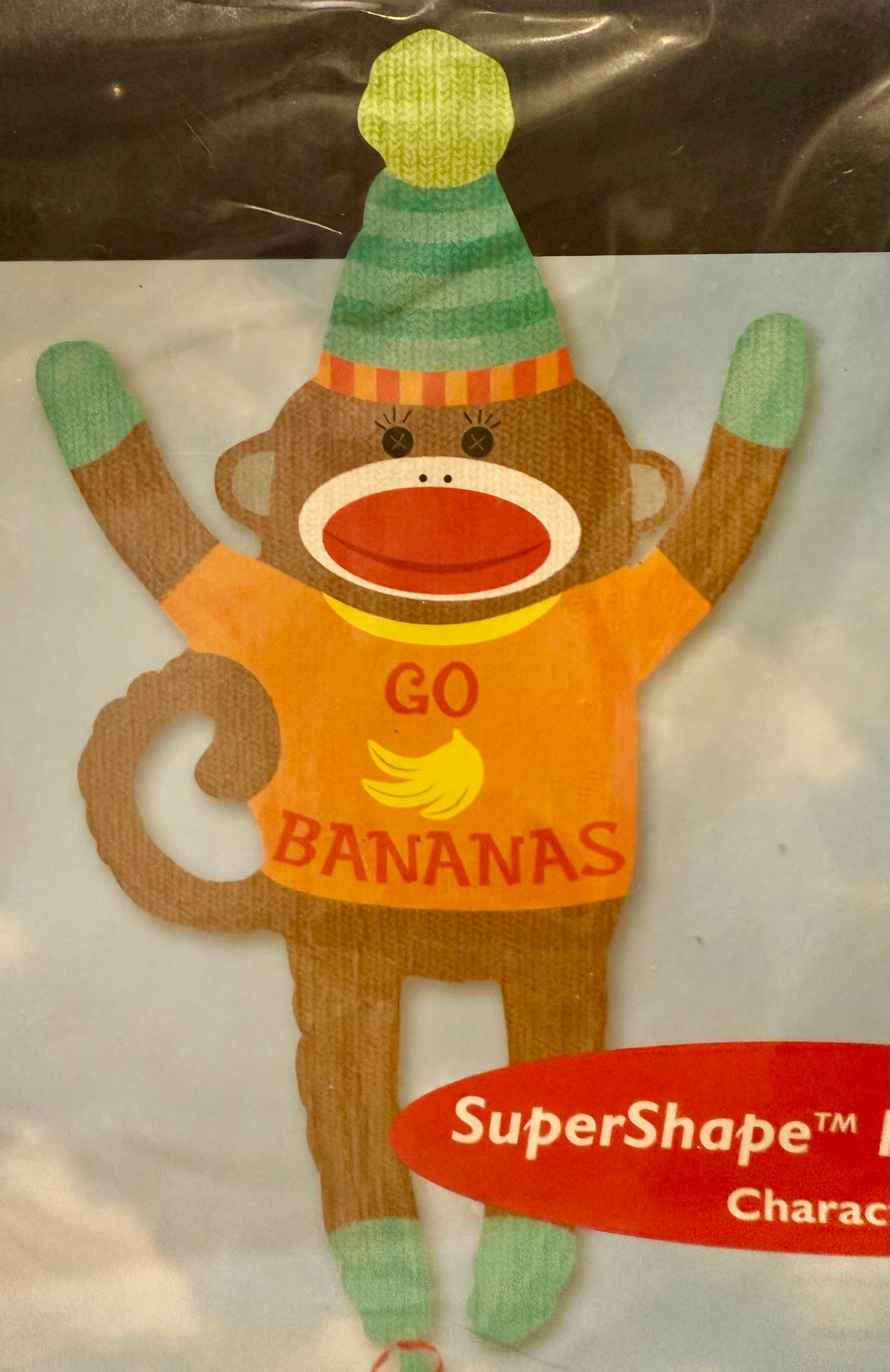 Go bananas Monkey 42 inch Anagram