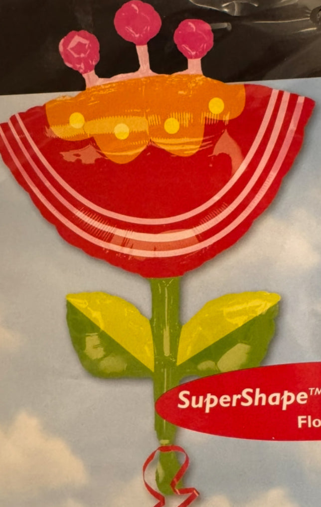 Tulip supershape foil balloon- 33 inch Anagram